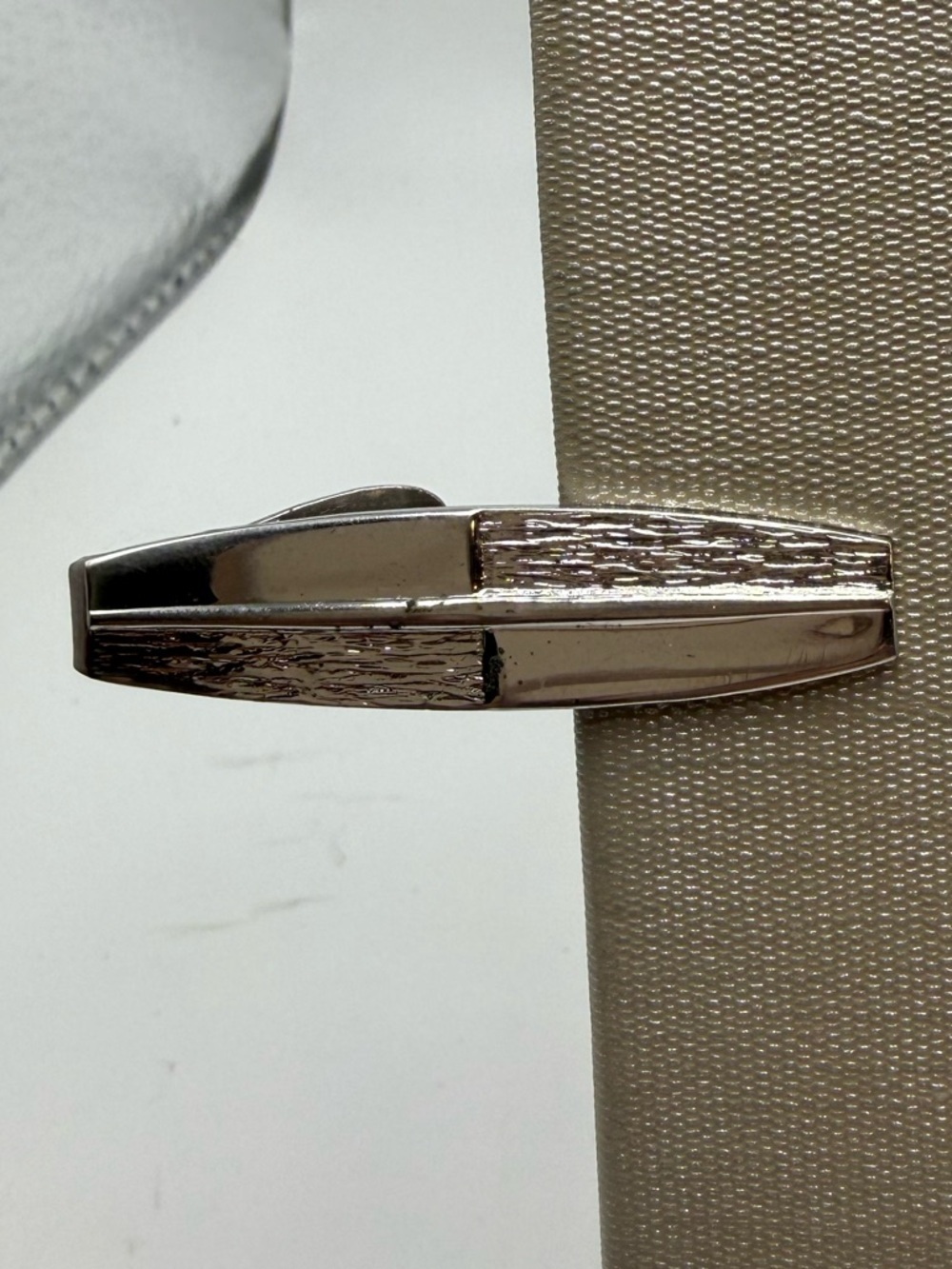 Hickok Silver Tone Tie Bar USA
